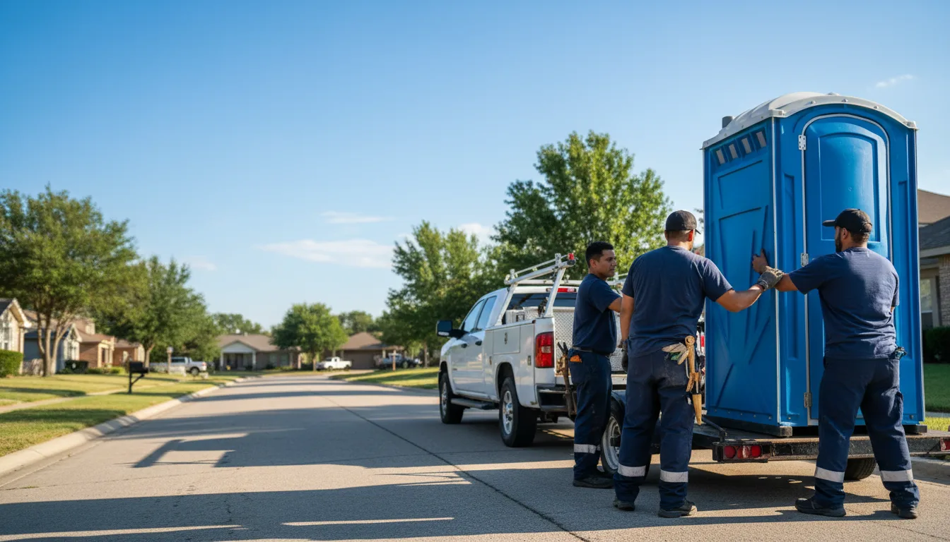 Portable Toilet Rental in New Roads, LA near me